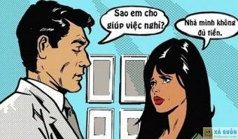 Truyện cười: Chồng Choáng Trước Lý Do Vợ Cho Giúp Việc Nghỉ