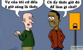 Truyện cười: Chồng Khổ Vì Vợ Thức Giấc Lúc Nửa Đêm