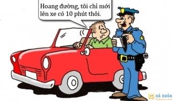 Truyện cười: Chưa Đủ Thời Gian Để Chạy Quá Tốc Độ Truyện cười: Chưa Đủ Thời Gian Để Chạy Quá Tốc Độ