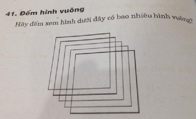 Đối vui: Có bao nhiêu hình vuông trong ảnh? -  haivl | hài hước | hài vl 