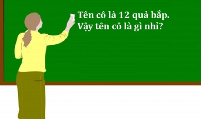 Đối vui: Đố vui hại não: Tên cô giáo là gì? -  haivl | hài hước | hài vl 