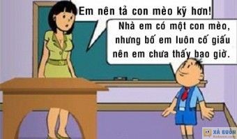 Truyện cười: Học Trò Không Thể Làm Văn Vì Bố - haivl Truyện cười: Học Trò Không Thể Làm Văn Vì Bố - haivl