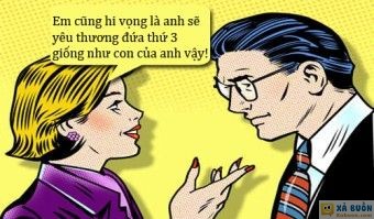 Truyện cười: Hy Vọng Anh Thương Đứa Đó Như Con Mình -  haivl