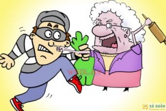 Truyện cười: Kẻ Cắp Gặp Bà Già -  haivl | hài hước | hài vl  