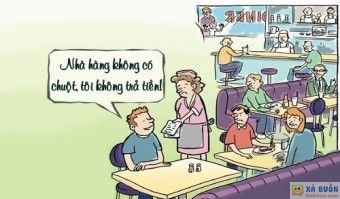 Truyện cười: Khách Quỵt Tiền Ăn Vì Nhà Hàng Không Có Chuột