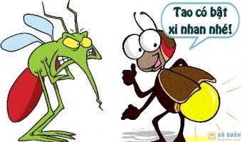 Truyện cười: Khi Muỗi Và Đom Đóm Tham Gia Giao Thông -  haivl