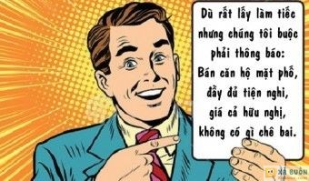 Truyện cười: Không Bán Được Nhà Vì Tin Lời Quảng Cáo