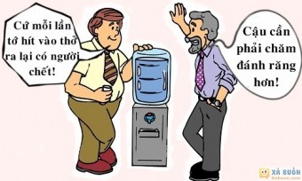 Truyện cười: Lộ Thói Xấu Nhờ Chăm Đọc Báo -  haivl | hài hước | hài vl 