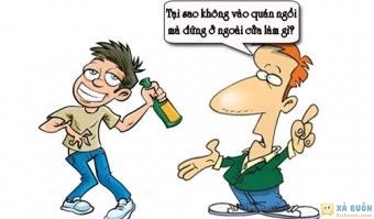 Truyện cười: Lợi Ích Của Bợm Nhậu Khi Tán Nhầm Vợ Chủ Quán
