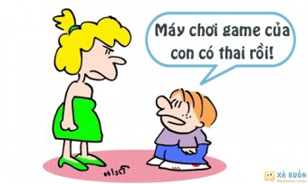 Truyện cười: Máy Chơi Game Có Thai -  haivl | hài hước | hài vl  