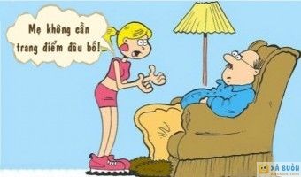 Truyện cười: Mẹ Đâu Cần Trang Điểm - haivl | hài hước | hài vl Truyện cười: Mẹ Đâu Cần Trang Điểm - haivl | hài hước | hài vl