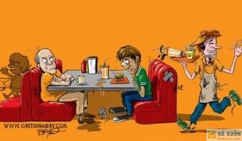 Truyện cười: Siêu Trộm Ở Nhà Hàng -  haivl | hài hước | hài vl  