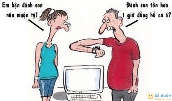 Truyện cười: Son Chống Trễ Hẹn Cho Bạn Gái -  haivl | hài hước | hài vl 