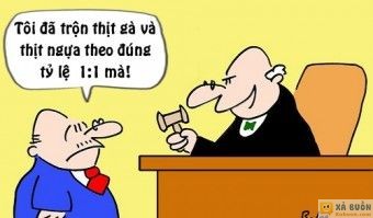 Truyện cười: Thẩm Phán Choáng Váng Với Công Thức Bán Thịt Của Bị Cáo