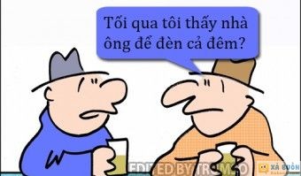 Truyện cười: Thắp Đèn Sáng Để Vợ Khỏi Nghi Ngờ -  haivl