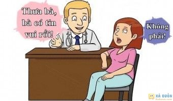 Truyện cười: Thiếu Nữ Buồn Khi Bác Sĩ Báo Tin Vui -  haivl