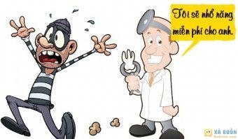 Truyện cười: Trộm Nhầm Nhà Nha Sĩ -  haivl | hài hước | hài vl  