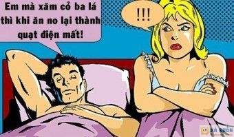 Truyện cười: Vợ Bất Bình Khi Chồng Tư Vấn Hình Xăm -  haivl