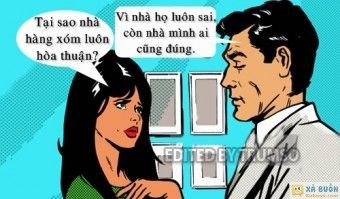 Truyện cười: Vợ Chồng Hạnh Phúc Nhờ Ai Cũng Có Lỗi -  haivl