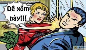 Truyện cười: Vợ Hả Hê Khi Chồng Bị Gái Đẹp Tát Tai