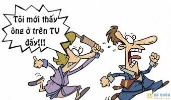 Truyện cười: Vợ Nổi Giận Vì Chồng Làm Việc Tốt -  haivl