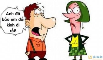 Truyện cười: Vợ Xấu Vì Mang Mắt Kính Xịn -  haivl | hài hước | hài vl 