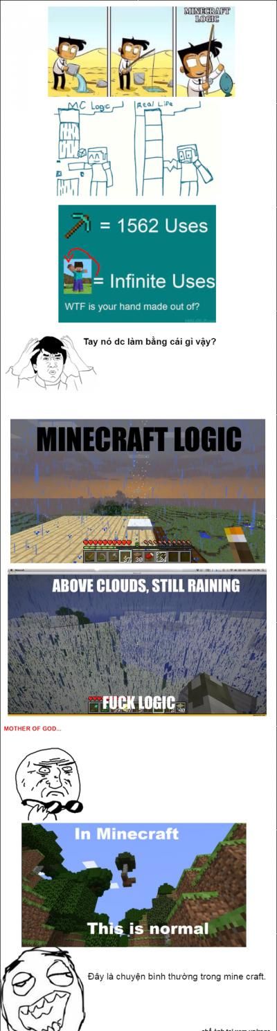  haivl  Minecraft logic.  :)  -  haivl | hài hước | hài vl  