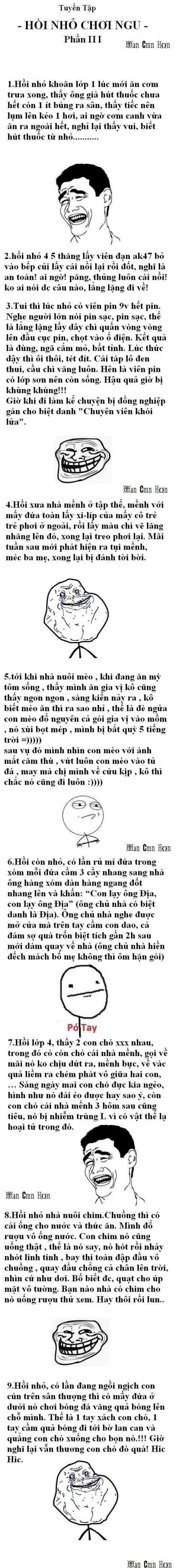  <3  Tự Truyện Chơi Ngu Thủa Nhỏ Part3  :v  -  haivl | hài hước | hài vl 