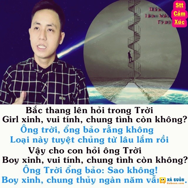 Bắc Thang lên hỏi ông trời..! -  haivl | hài hước | hài vl   